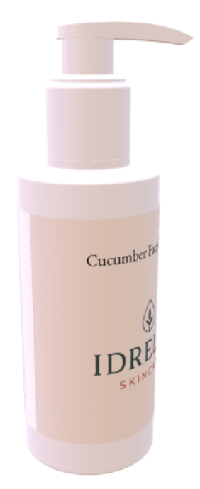 Idrella Cucumber Cream Face Cleanser