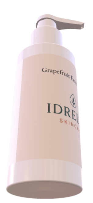 Idrella Grapefruit Cream Face Cleanser